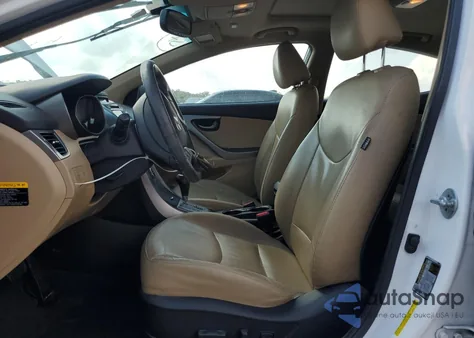 2013 Hyundai Elantra Gls from USA, damaged, VIN 5NPDH4AE0DH253775